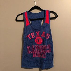 Texas rangers baseball tee